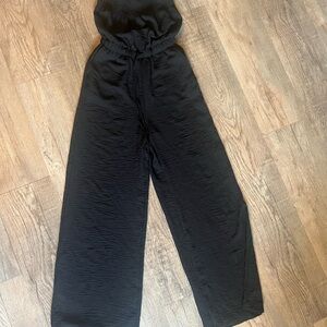 No Boundaries Black Wide Leg Jumpsuit